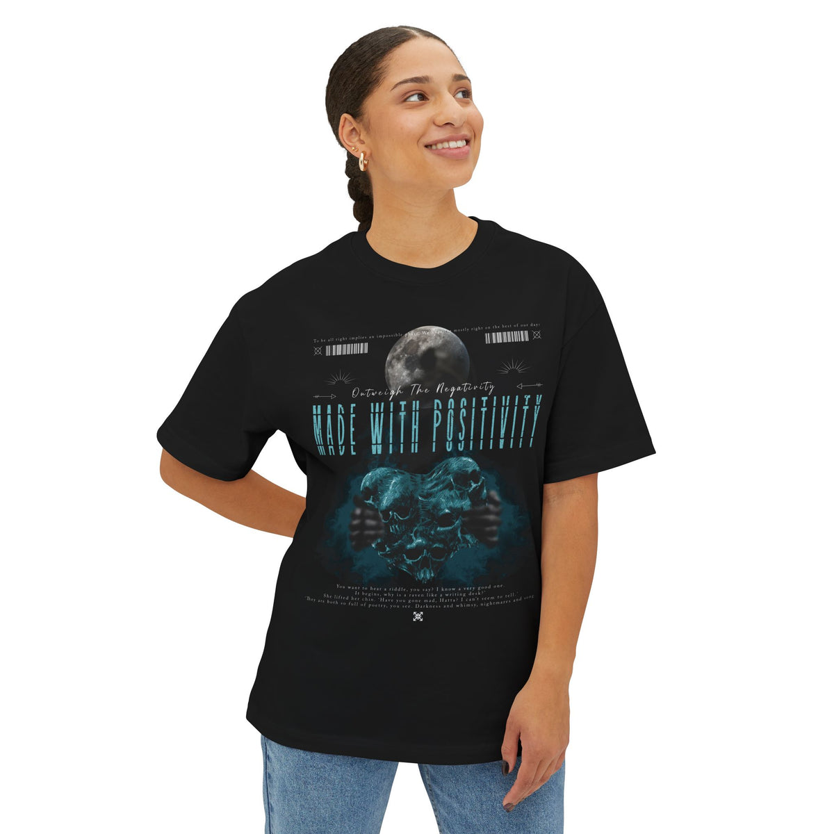 Positive Hearts Boxy Tee