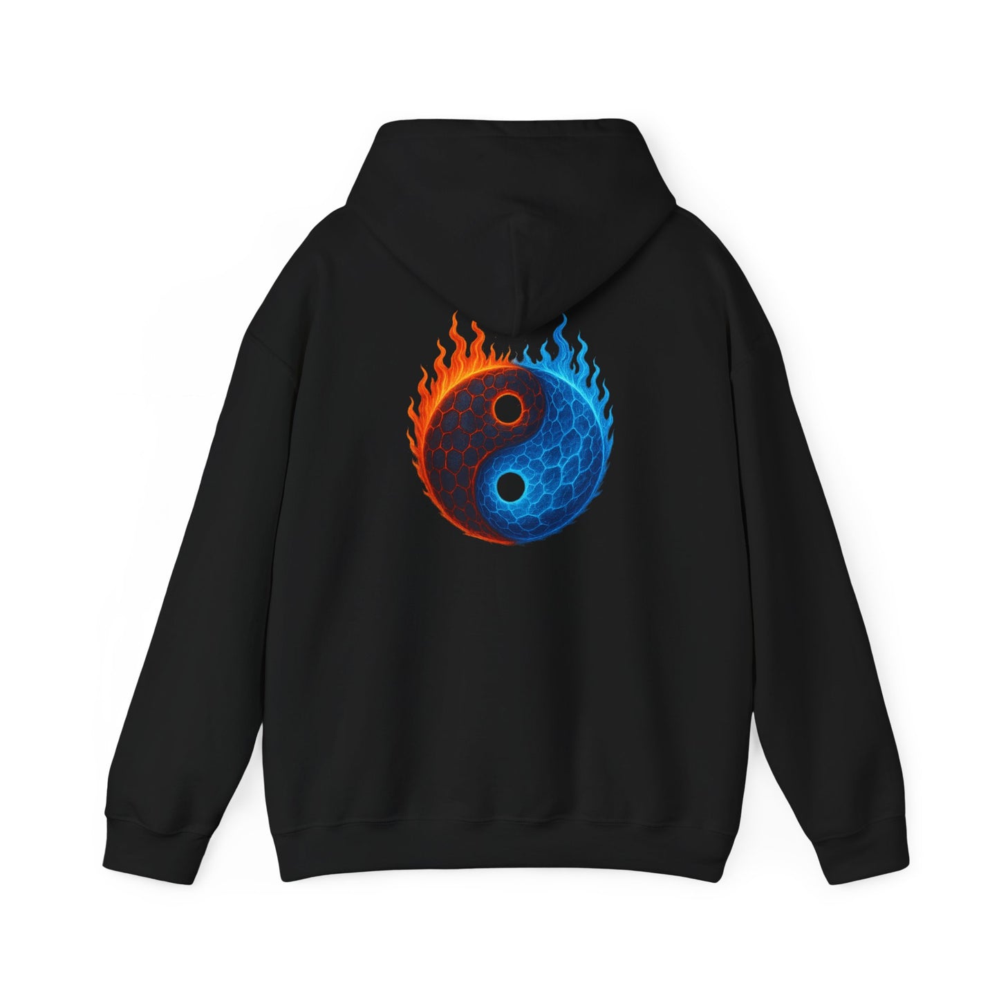 Yin Yang Flame Hoodie